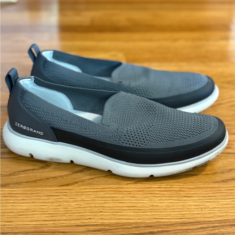 Cole Haan Gray and Black Loafers EUC zero grand size 11 - Picture 3 of 9